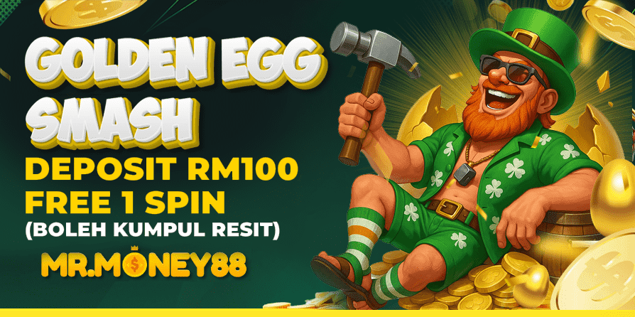 Golden Egg Smash Event at Mrmoney88
