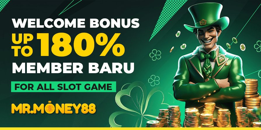 MrMoney88 Welcome Bonus up to 180%