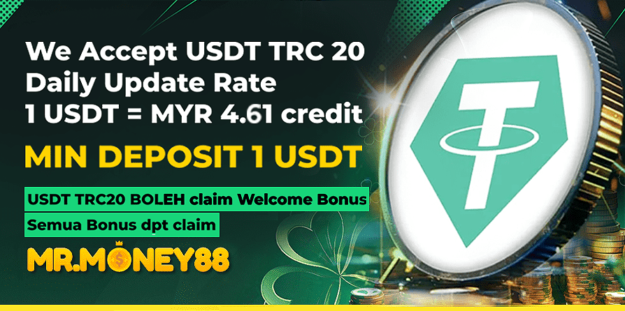 MrMoney88 Accept USDT Payment Method